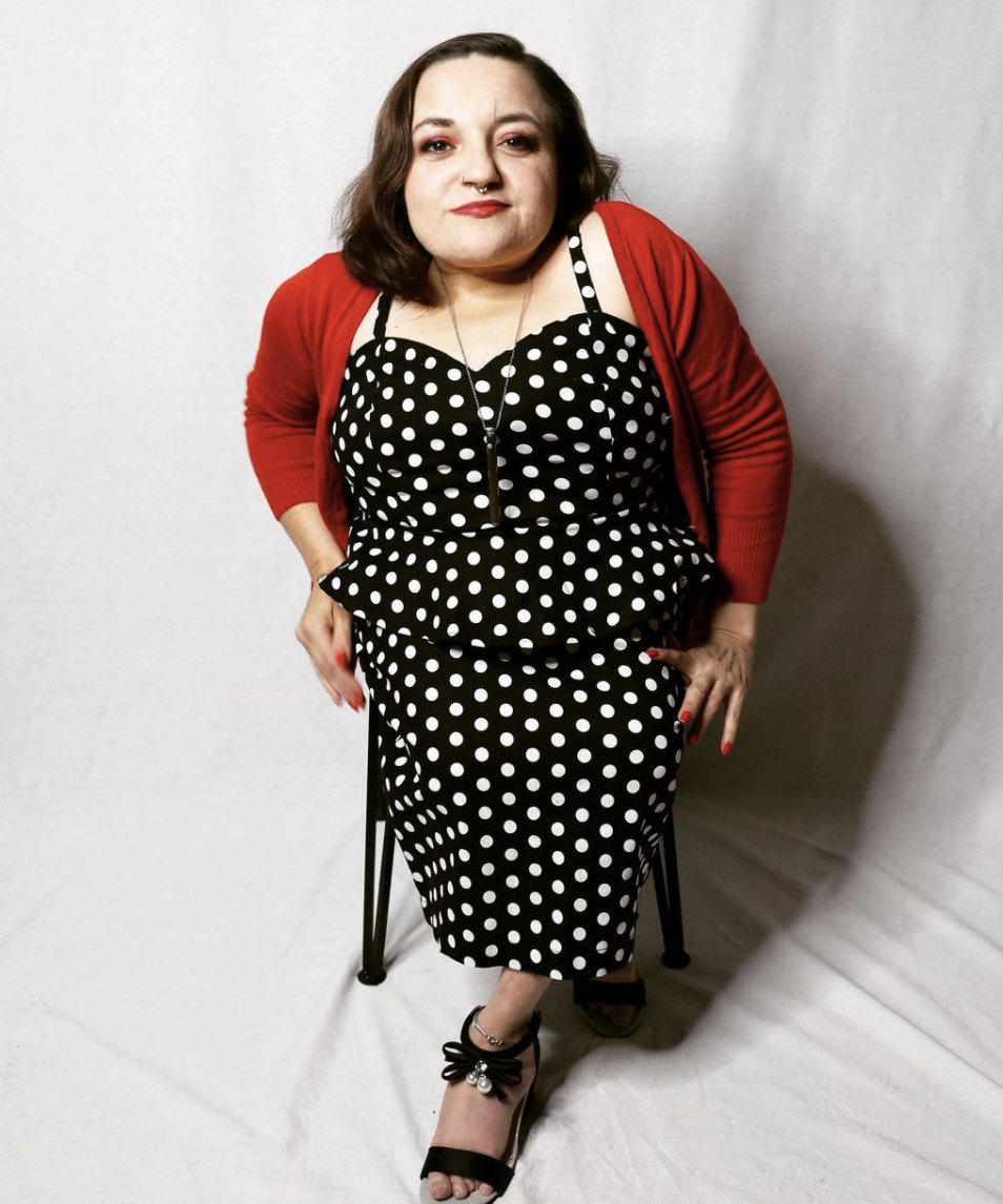 @disabethany2 wearing Vesper.