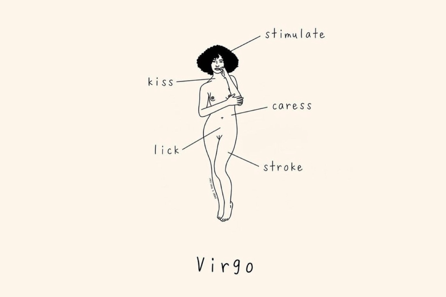 Virgo Pleasure Map