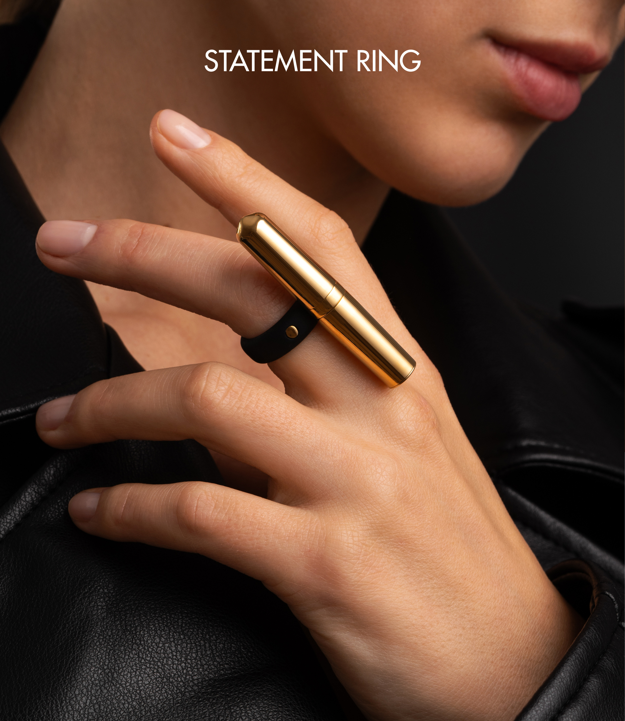 Tease Ring as a statement ring.