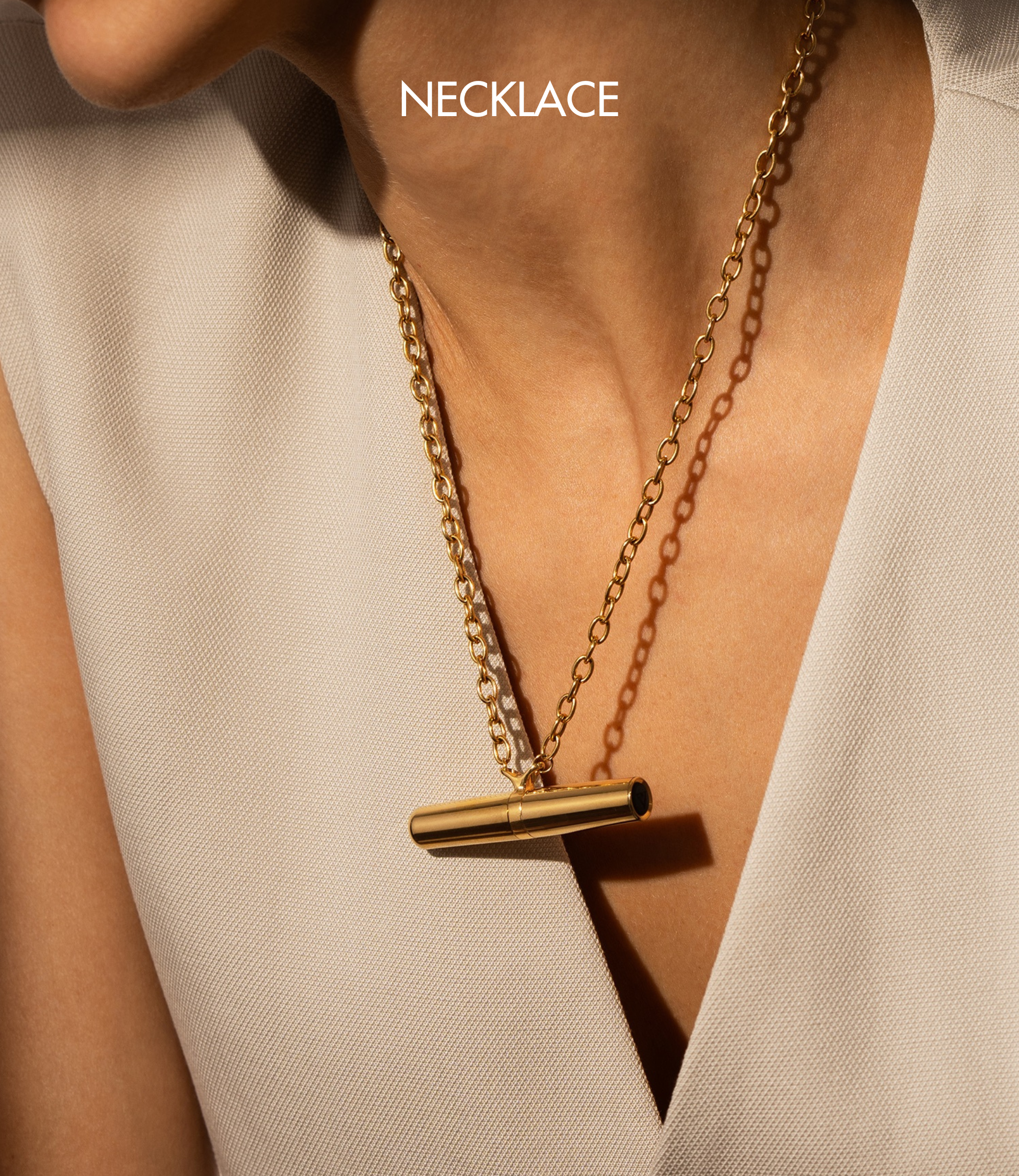 Tease as a necklace.