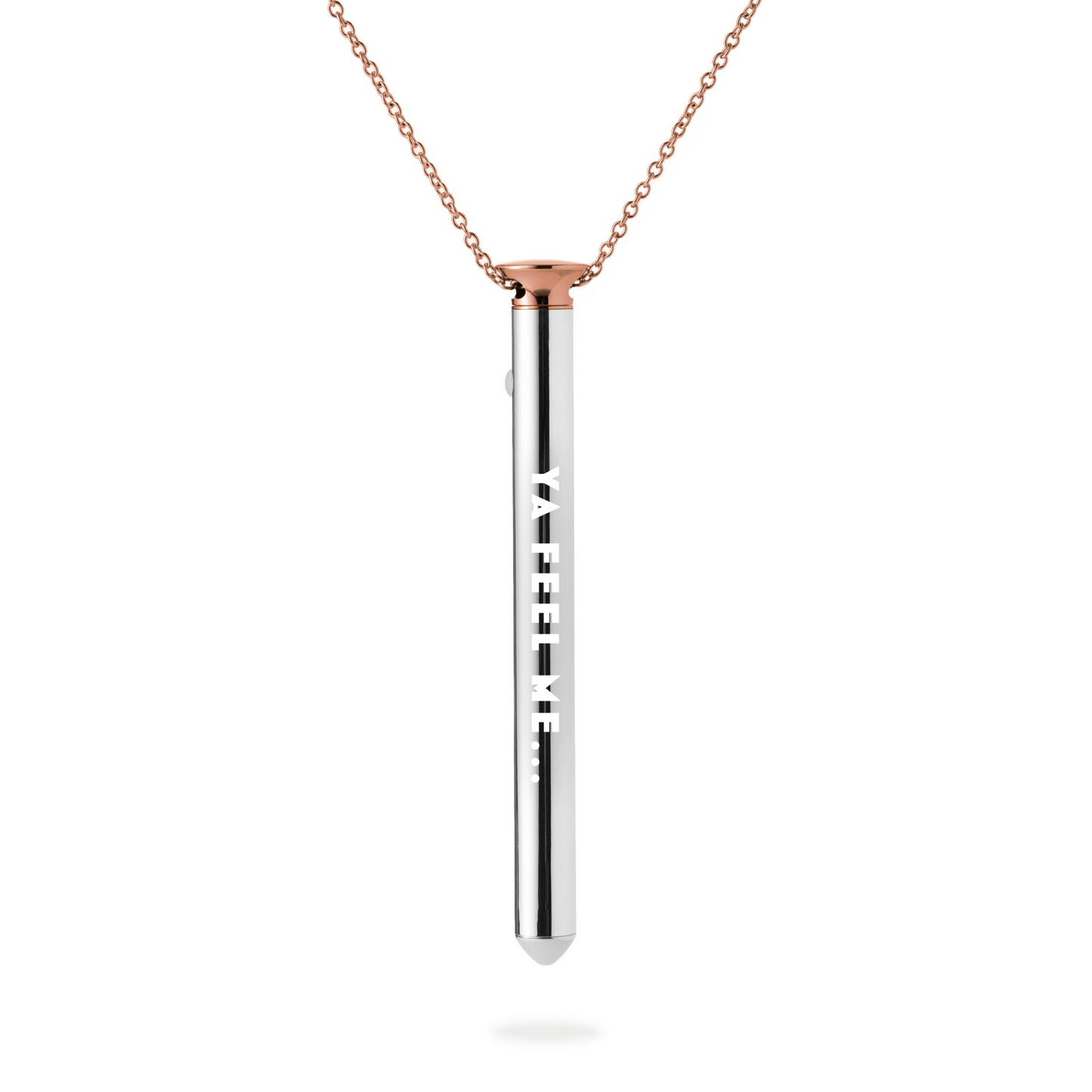 Vesper in duotone with Amber's limited edition engraving "YA FEEL ME..."