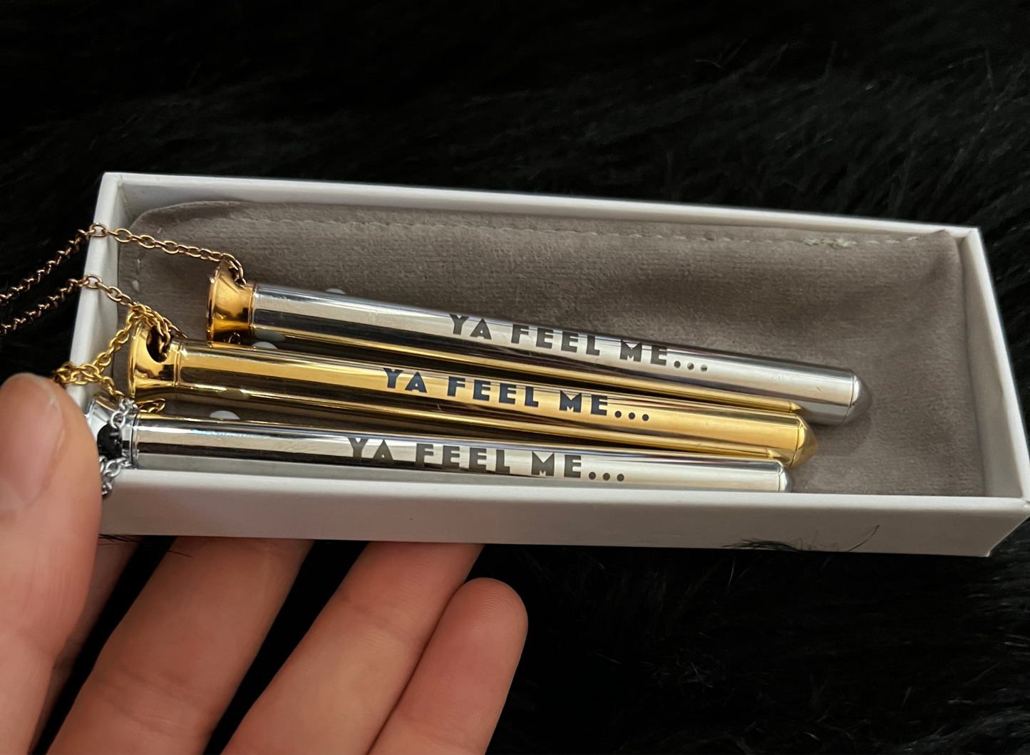 Vespers with Amber's limited edition engraving.